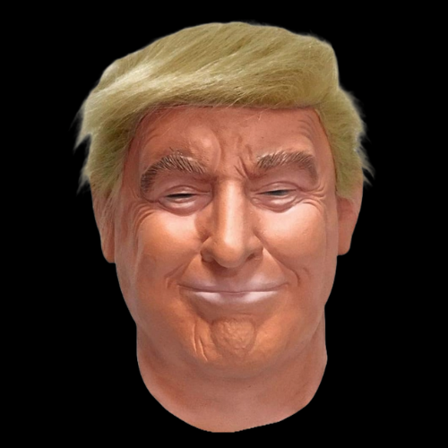 Realistic Donald Trump Halloween Mask