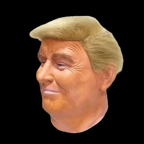 Realistic Donald Trump Halloween Mask