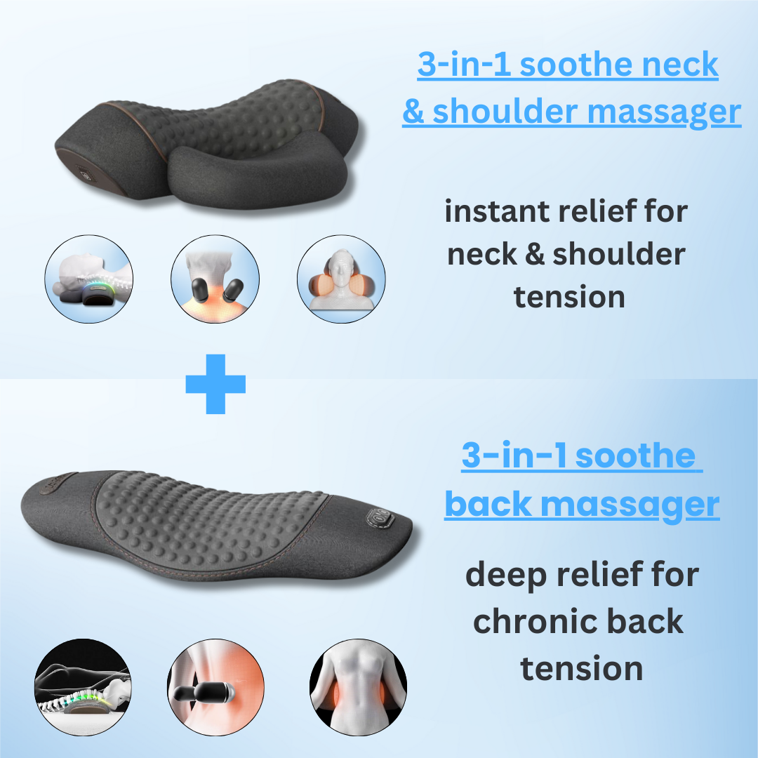 soothe - 3-in-1 neck & shoulder massager